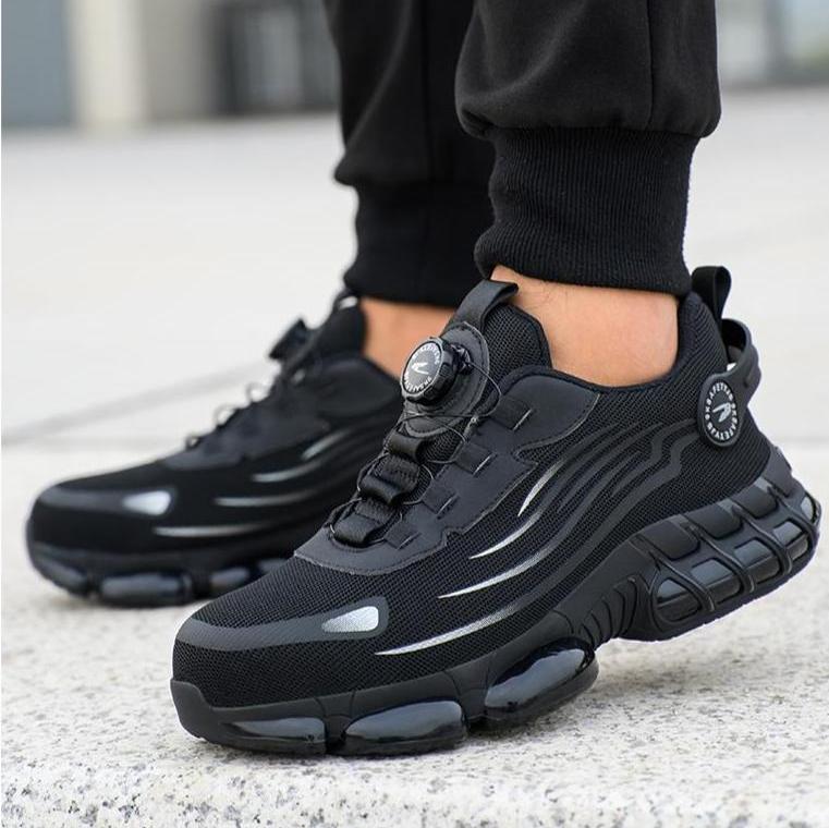 Men's Orthopedic Comfortable Safety Shoes Black