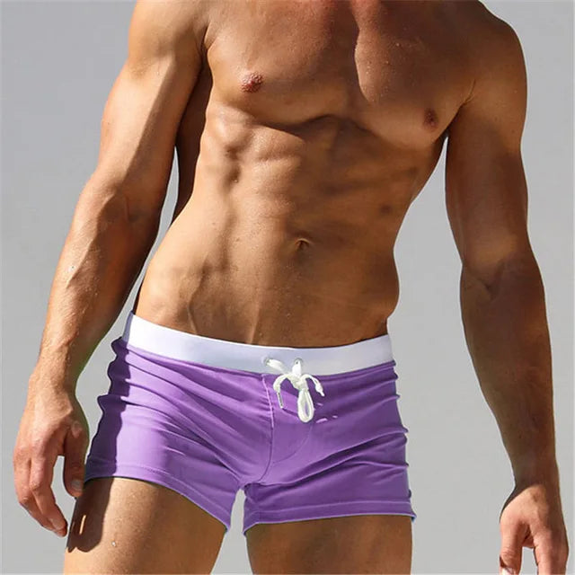 Men's Quick-Dry Swim Trunks-MODAUTLET