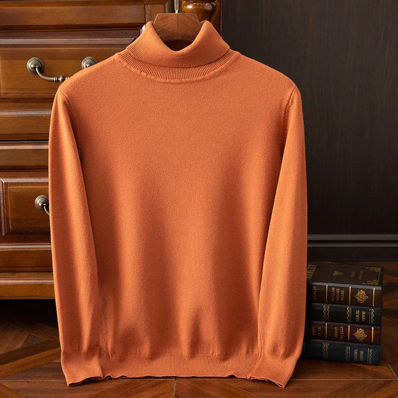 Men's Alto Sweater - Stylish and Comfortable Knitwear for Every Occasion Orange