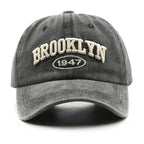 Adjustable Retro Brooklyn Embroidered Baseball Cap