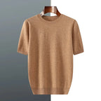 Men's Andari Knit Tee Light Brown