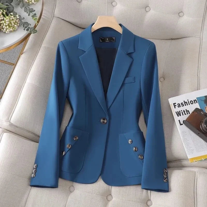 Women's Monte Claire Blazer - Stylish and Versatile Outerwear-MODAUTLET