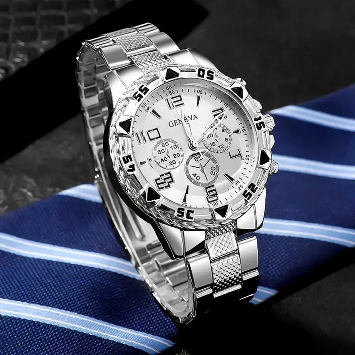 Elegant Geneva Chrona Timepiece-MODAUTLET