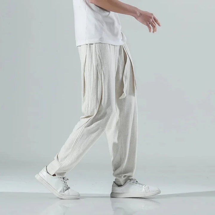 Men's Linen Drift Pants-MODAUTLET