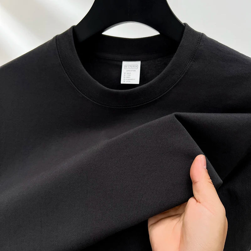 Herre blød afslappet T-shirt | Kortærmet