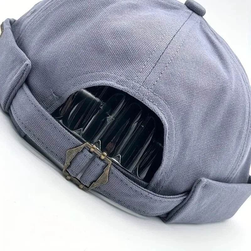 Vintage Washed Cotton Dome Cap – Unisex Adjustable