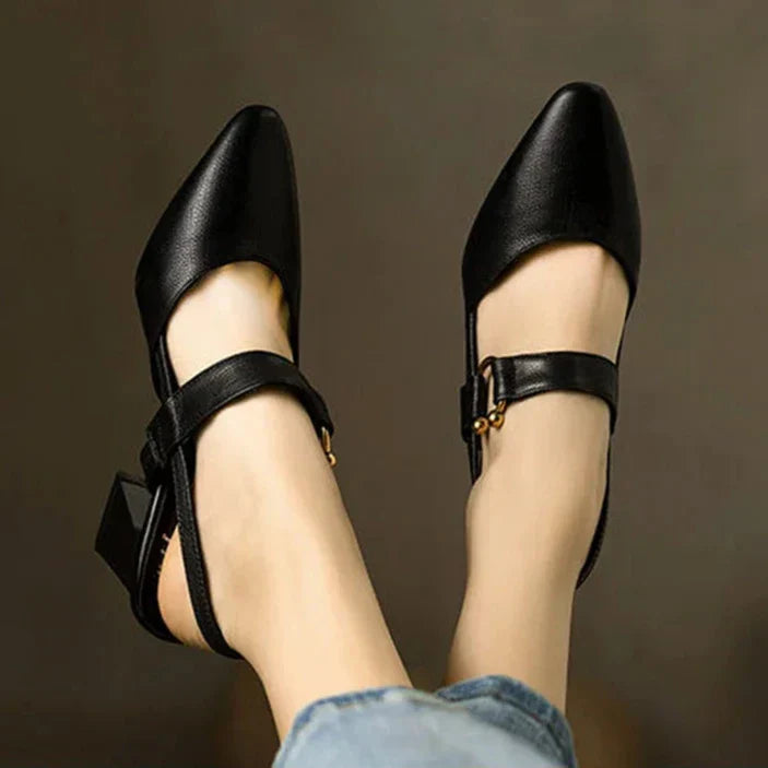 Women's Comfort Luxe Heel Sandals