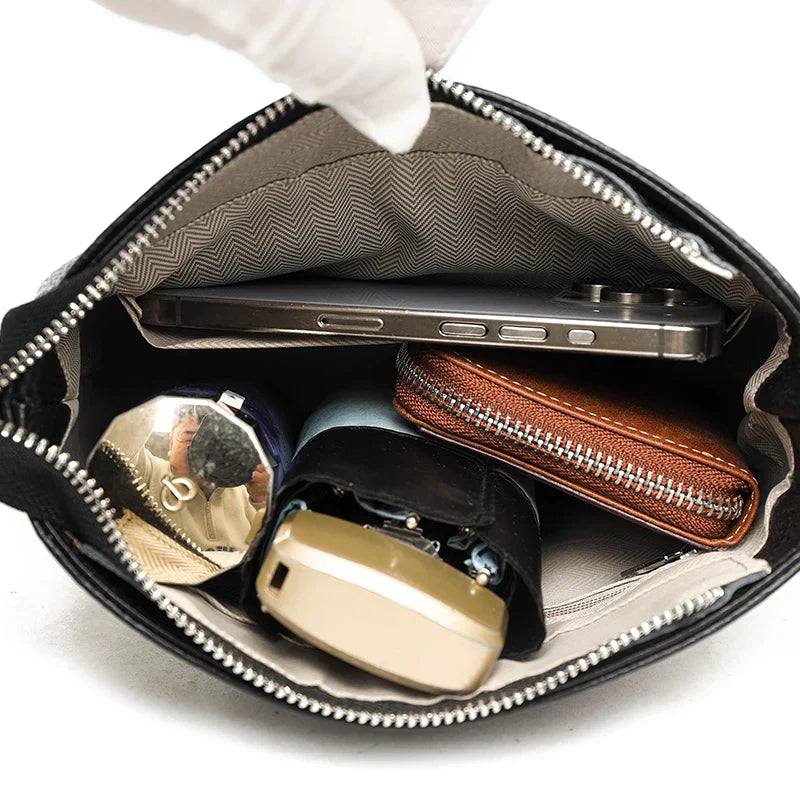 Women's Elegant Leather Shoulder Bag