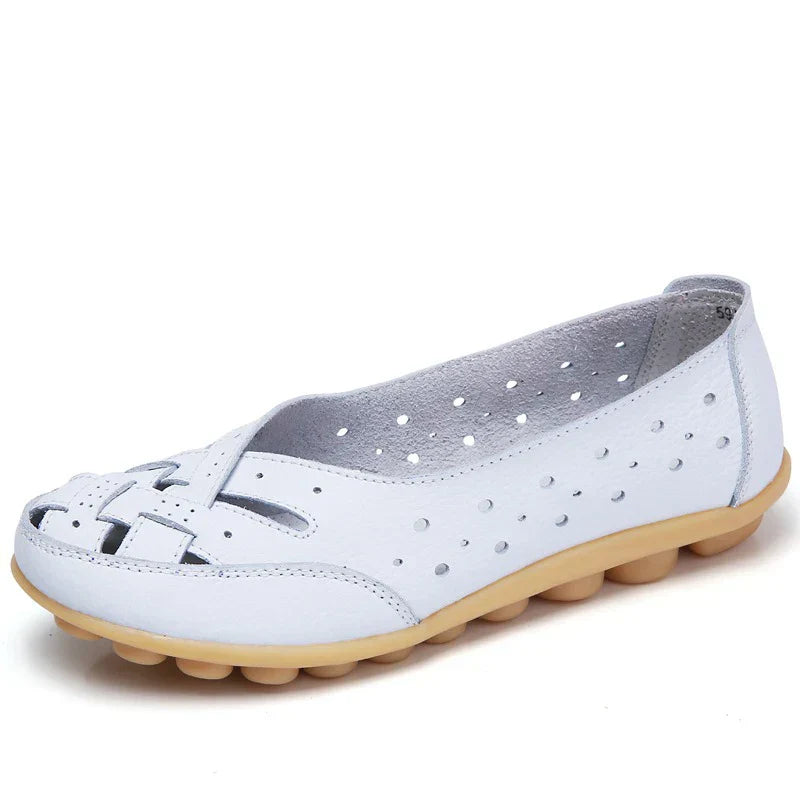 Women's Versatile Orthopedic Flat Sandals White
