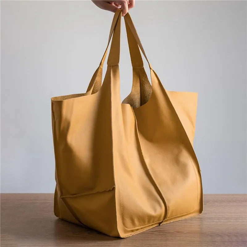 Timeless Vintage Leather Bag Classic Handbag Everyday-MODAUTLET
