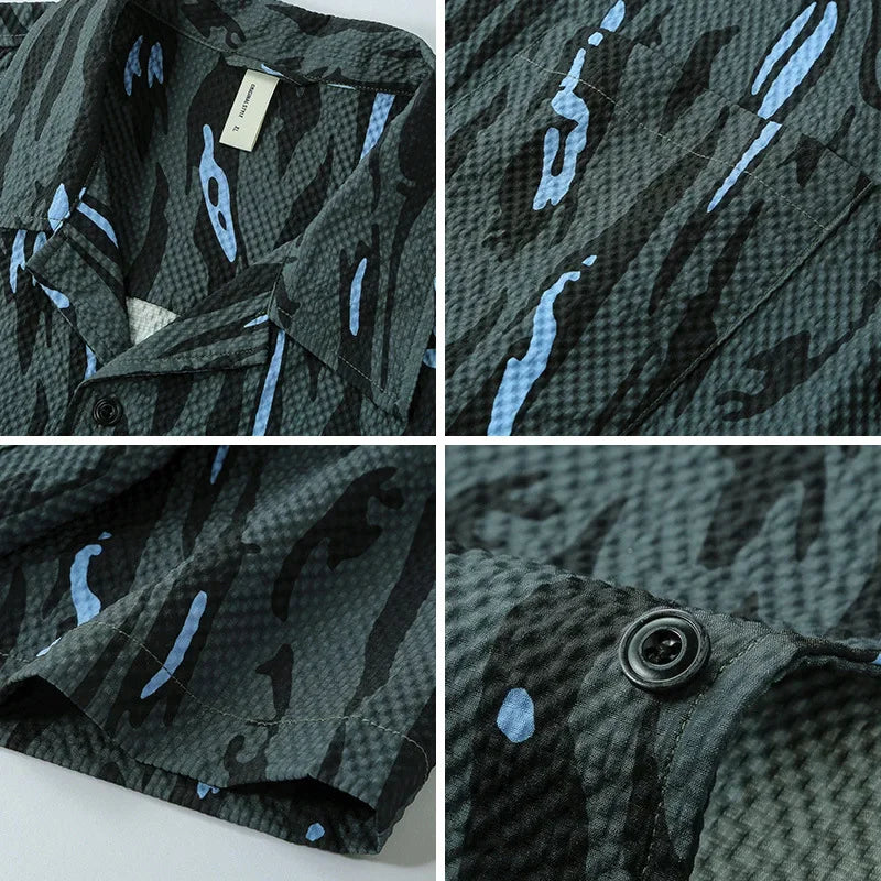 Men's Abstract Print Shirt