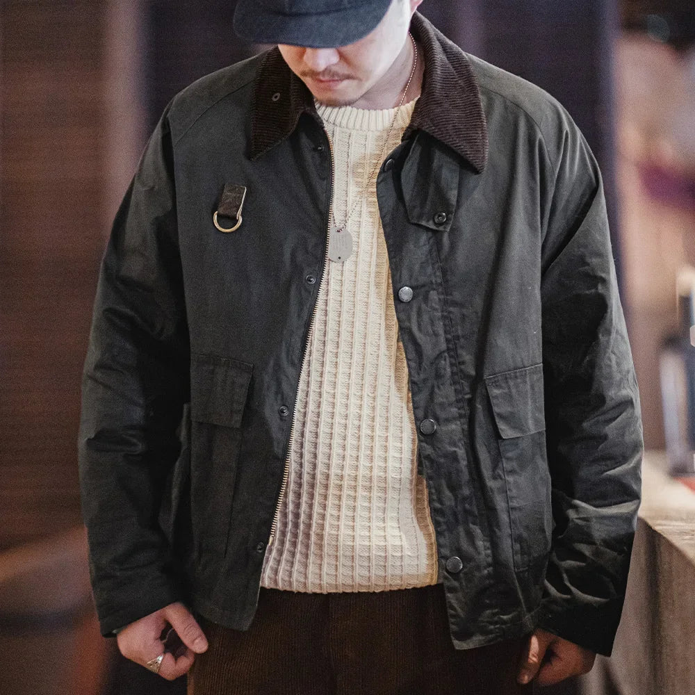 Men's Waxed Spey Fishing Jacket