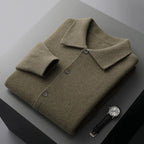 Men's Cashmere Cardigan in Milano Style