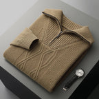 Men's Merino Wool Sweater - Stylish and Comfortable Knitwear