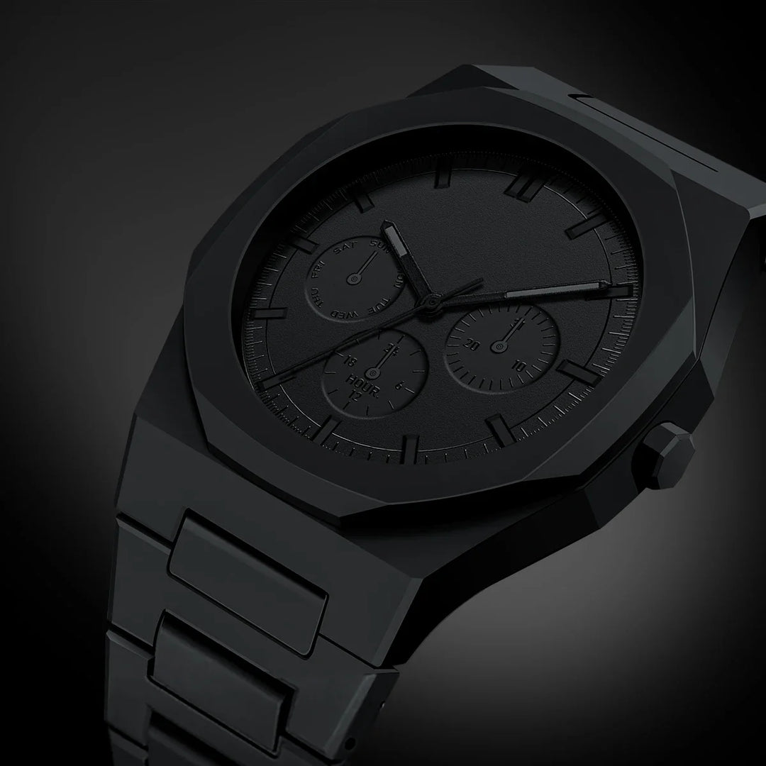 Elegant Black Timepiece for Men-MODAUTLET
