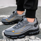 Men's Orthopedic Comfortable Safety Shoes Gray