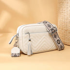 Women's Elegant Leather Shoulder Bag