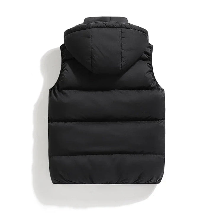 Herenfunctioneel gilet met capuchon