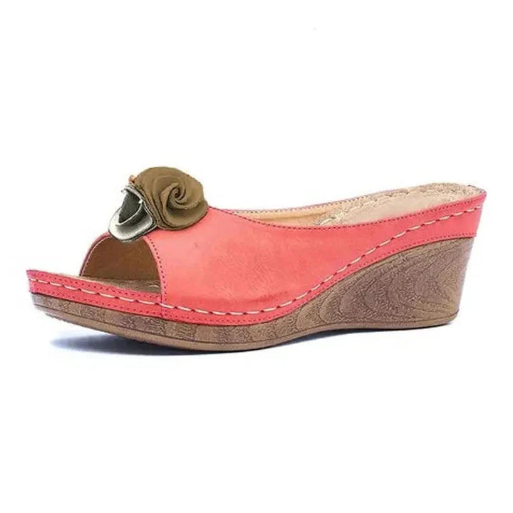 Women's Comfortable Leather Summer Sandals-MODAUTLET