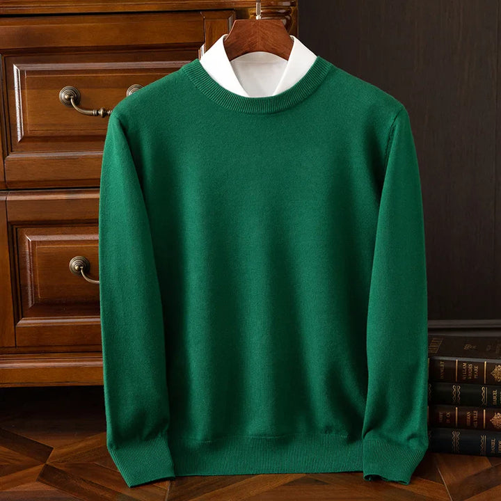 Men’s Premium Merino Wool Sweater-MODAUTLET