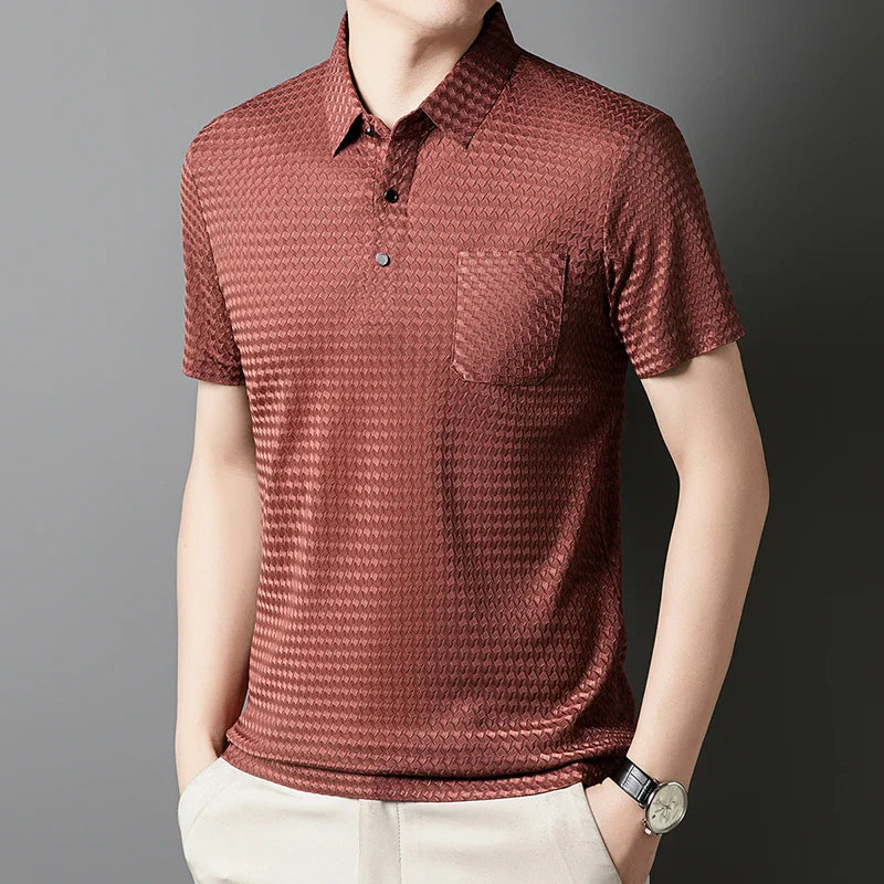 Men's Performance Polo Shirt-MODAUTLET