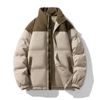 Men's Stylish Puffer Jacket - Warm & Lightweight Sable