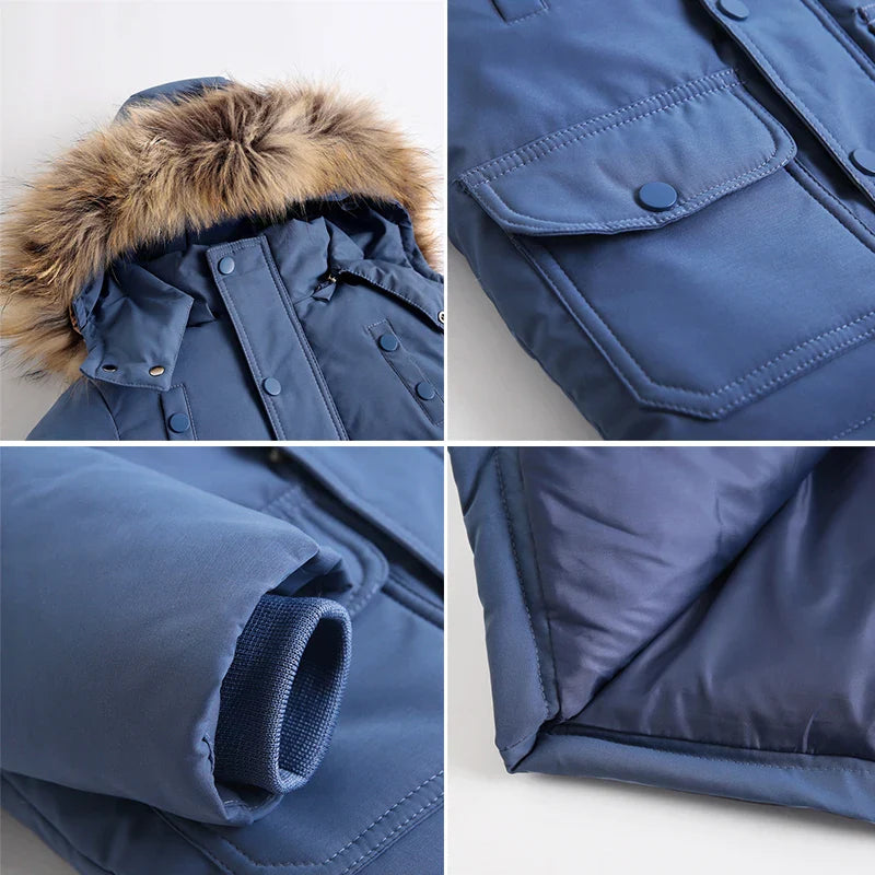 Kids Down Jacket and Pants Set