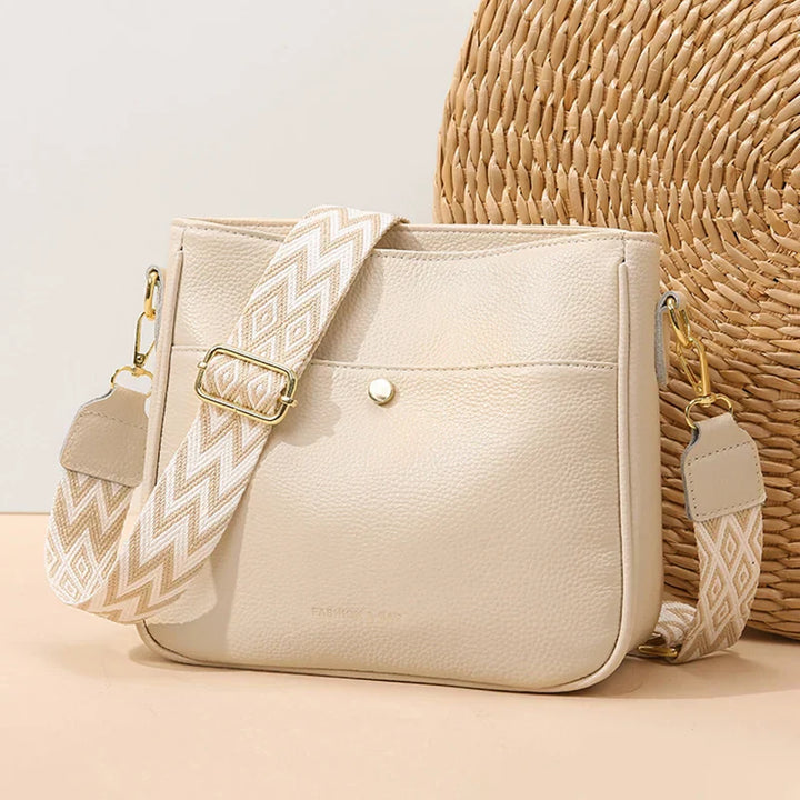 Women's Elegant Leather Shoulder Bag-MODAUTLET
