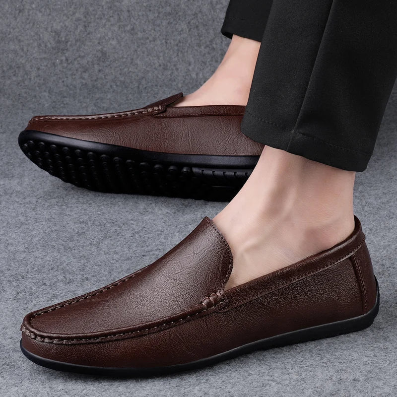 Men's Casual Soft Loafers-MODAUTLET