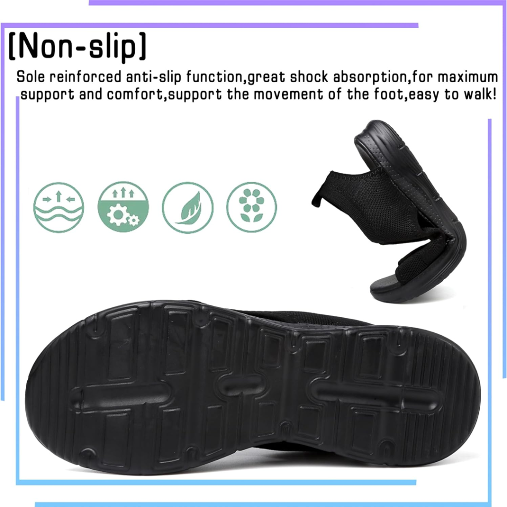 Women's Wide Fit Sport Sandals with Orthopedic Arch Support-MODAUTLET