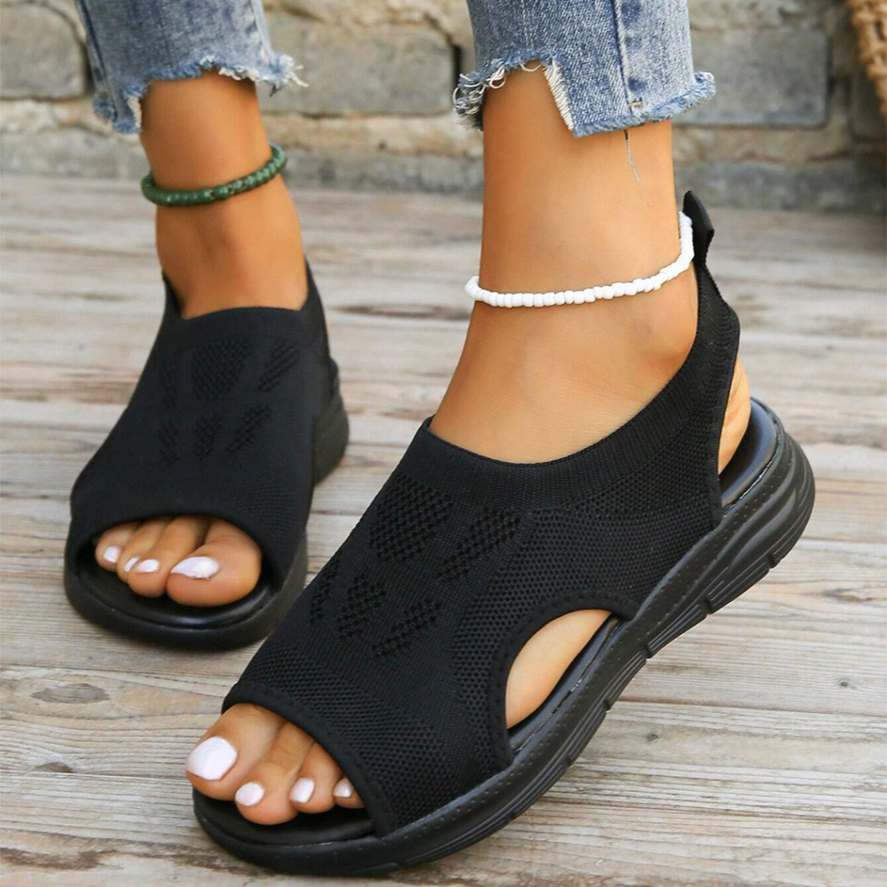 Women's Wide Fit Sport Sandals with Orthopedic Arch Support-MODAUTLET