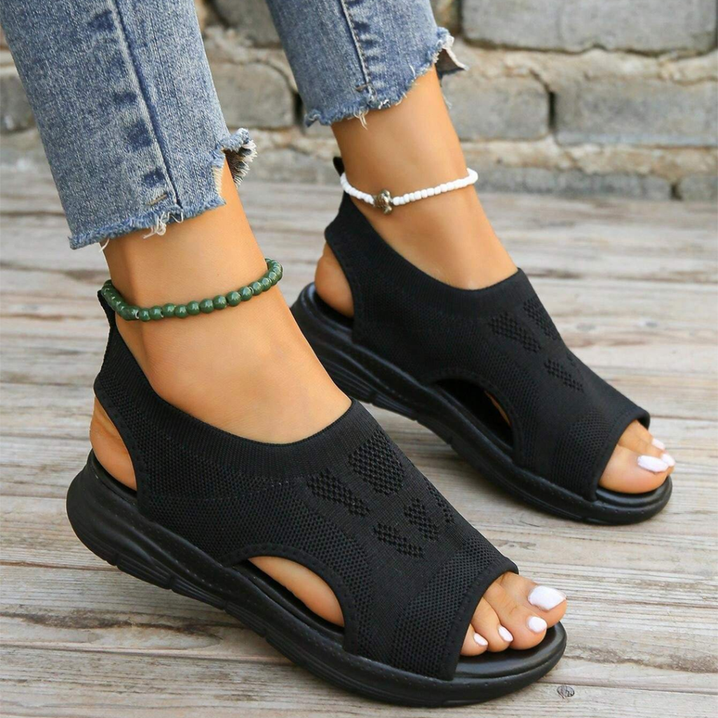 Women's Wide Fit Sport Sandals with Orthopedic Arch Support-MODAUTLET