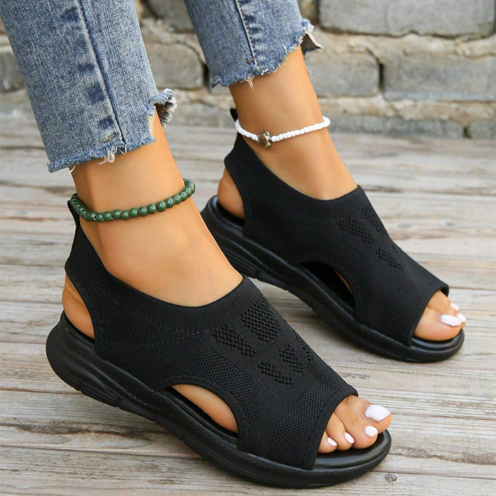 Women's Wide Fit Sport Sandals with Orthopedic Arch Support-MODAUTLET