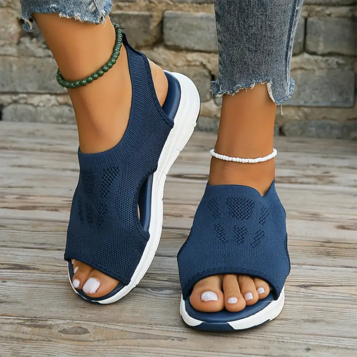 Women's Wide Fit Sport Sandals with Orthopedic Arch Support-MODAUTLET