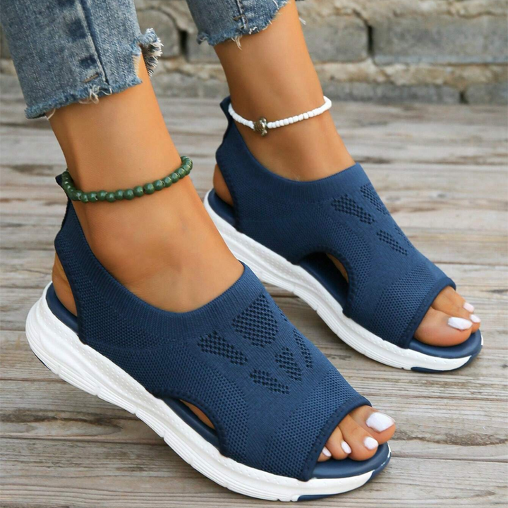 Women's Wide Fit Sport Sandals with Orthopedic Arch Support-MODAUTLET