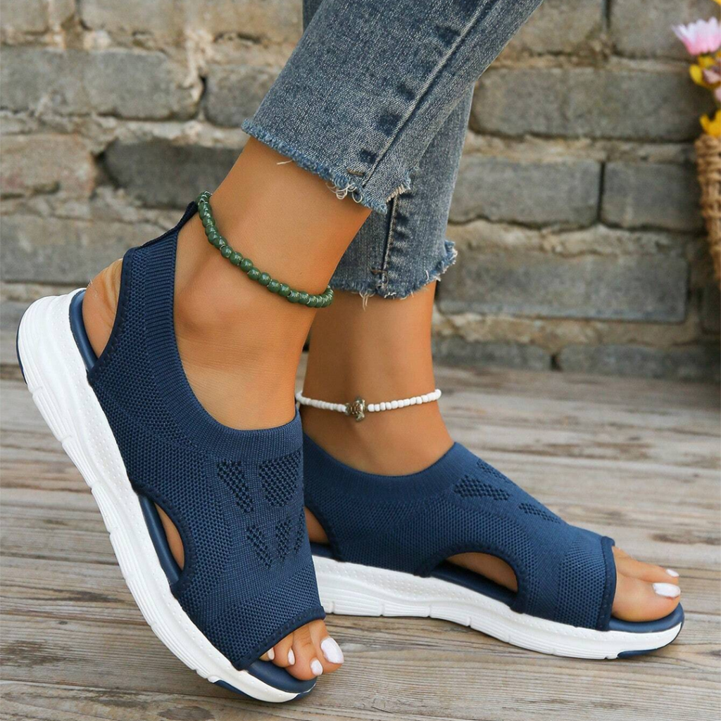 Women's Wide Fit Sport Sandals with Orthopedic Arch Support-MODAUTLET