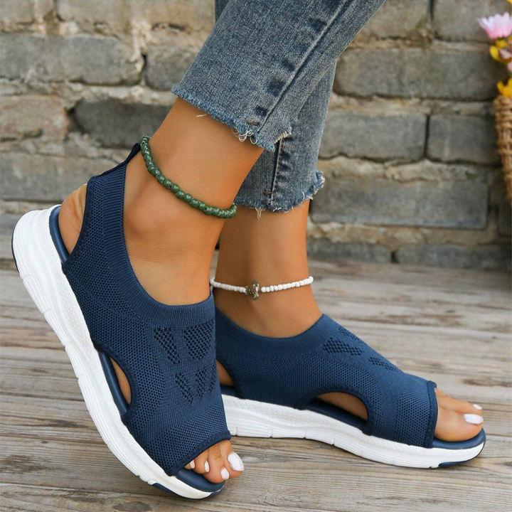 Women's Wide Fit Sport Sandals with Orthopedic Arch Support-MODAUTLET