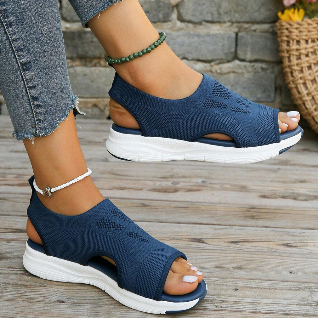 Women's Wide Fit Sport Sandals with Orthopedic Arch Support-MODAUTLET