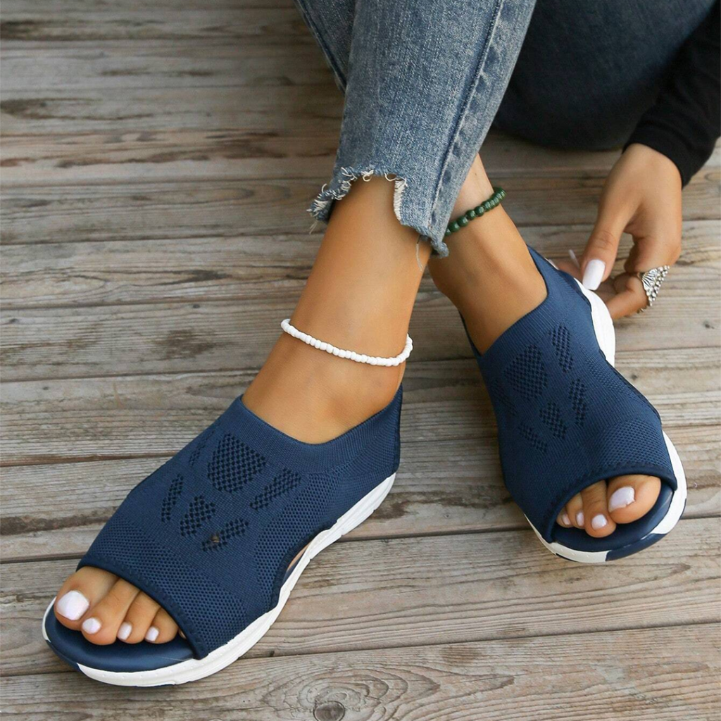 Women's Wide Fit Sport Sandals with Orthopedic Arch Support-MODAUTLET