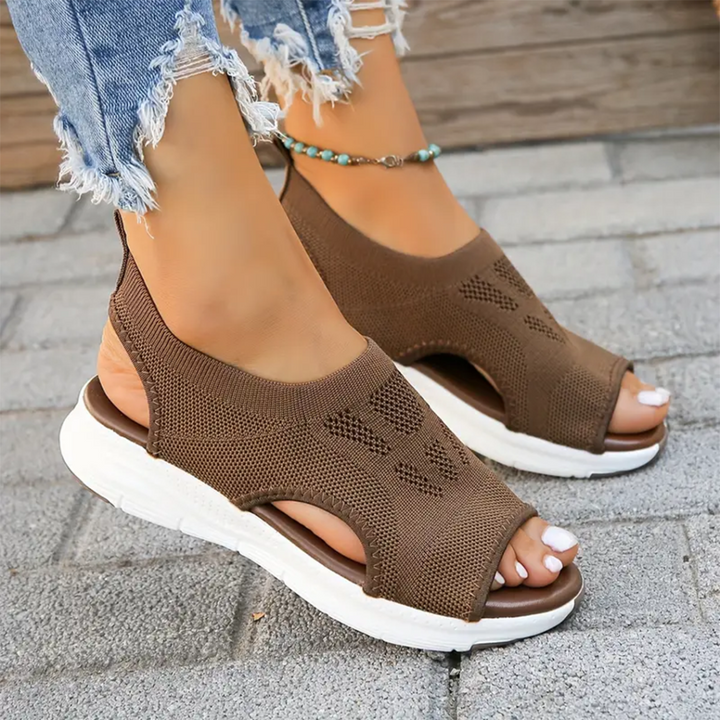 Women's Wide Fit Sport Sandals with Orthopedic Arch Support-MODAUTLET