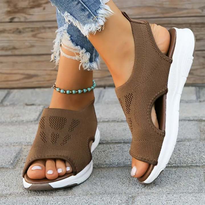 Women's Wide Fit Sport Sandals with Orthopedic Arch Support-MODAUTLET