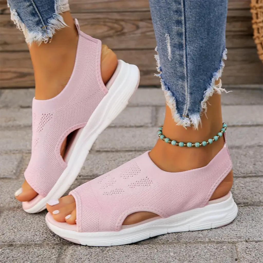 Women's Wide Fit Sport Sandals with Orthopedic Arch Support-MODAUTLET