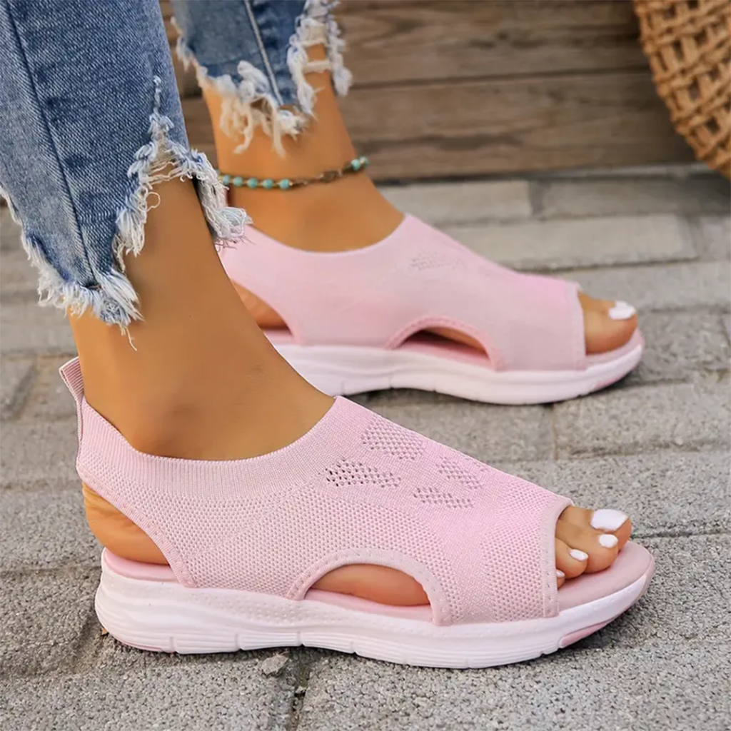 Women's Wide Fit Sport Sandals with Orthopedic Arch Support-MODAUTLET