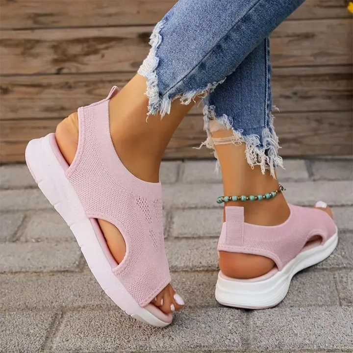 Women's Wide Fit Sport Sandals with Orthopedic Arch Support-MODAUTLET