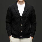 Men's Cable Knit Cardigan