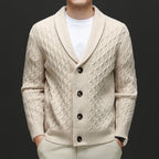 Men's Cable Knit Cardigan