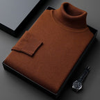 Men's Turtleneck Sweater - Stylish and Comfortable