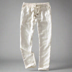 Men's Linen Pants - Lightweight and Breathable Summer Trousers