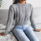 Women's Cropped Sweater - Stylish and Comfortable