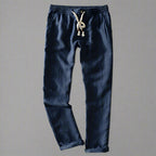 Men's Linen Pants - Lightweight and Breathable Summer Trousers